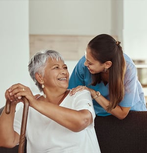 happy-relax-and-senior-woman-with-caregiver